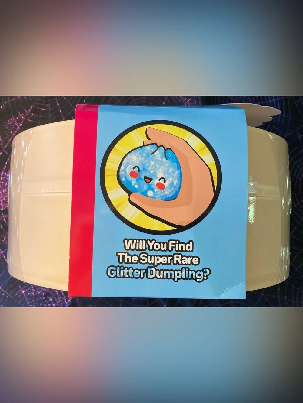 Unopened 12in Super Mega Rainbow Mystery Squishy Bun Dumpling